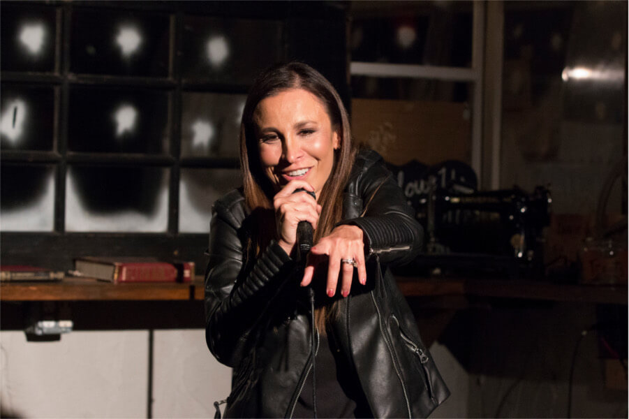 Lindsay Glazer's standup comedy performance at Wiseguys Comedy Club, Las Vegas, NV